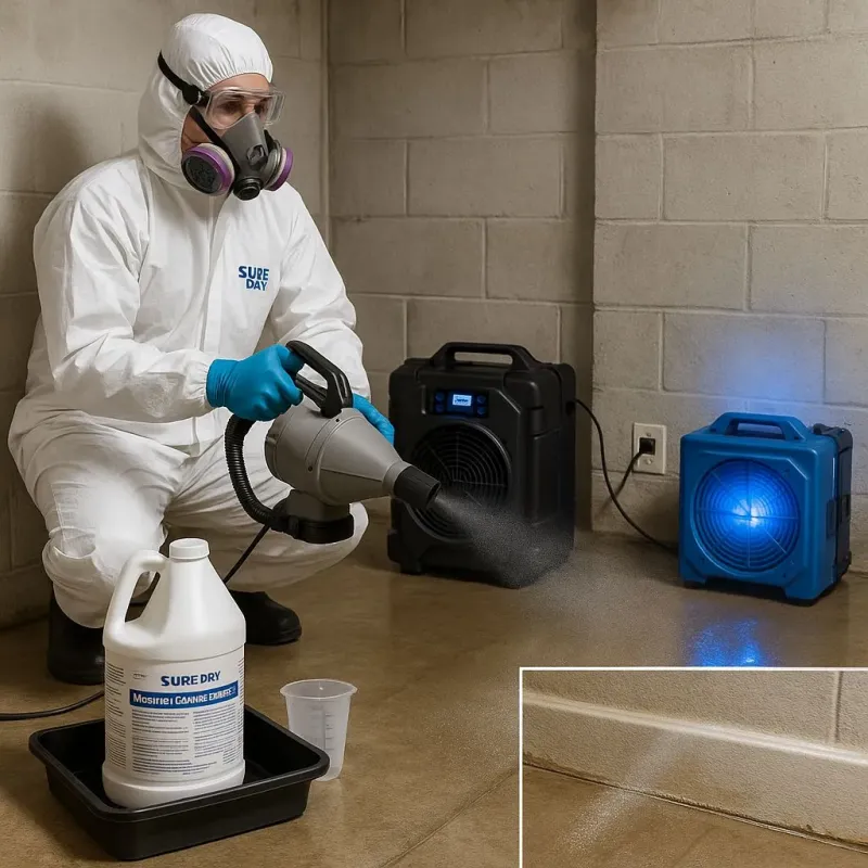 Sanitization and Odor Removal process in Westwood, CA