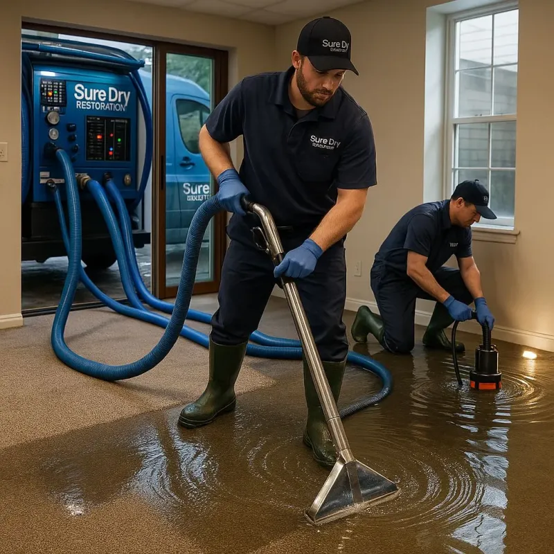 Water Extraction and Removal process in Westwood, CA